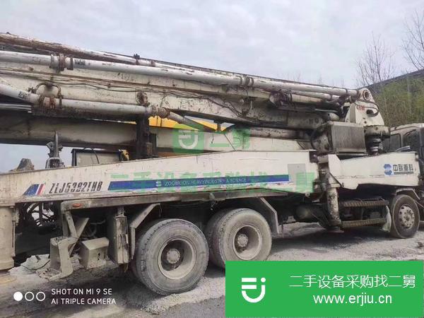 河北出售二手中聯46米泵車