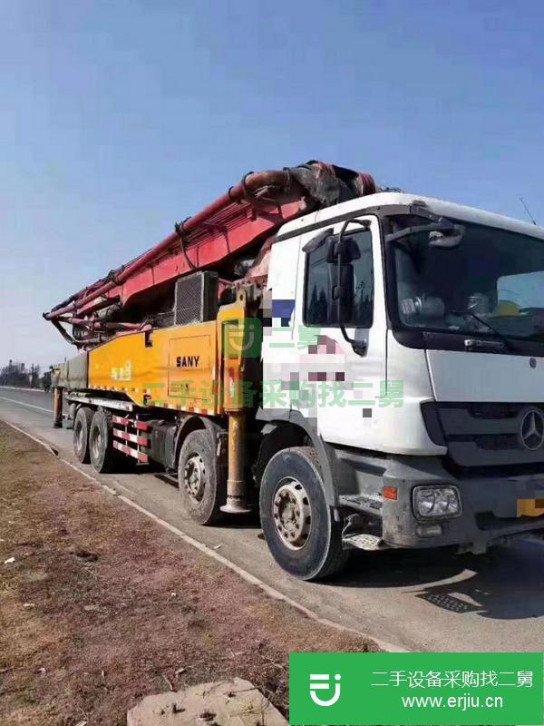 河南出售二手三一56米泵車