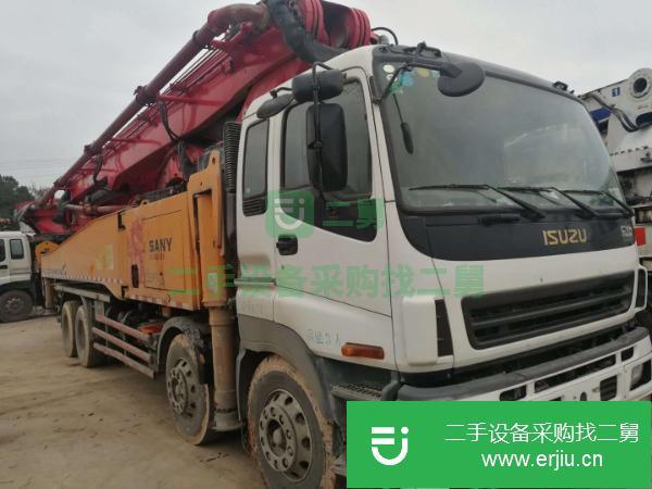 四川出售二手三一56米泵車
