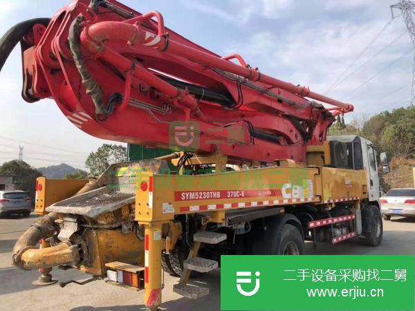 廣西出售二手國(guó)五三一37米泵車