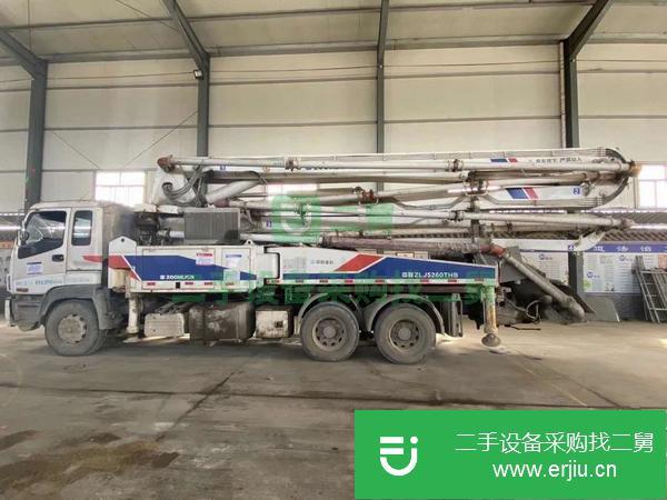 陜西出售二手中聯37米泵車