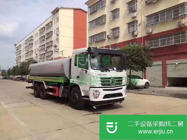 江西出售二手東風21方灑水車