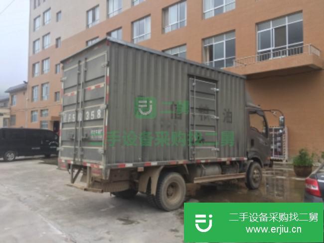 甘肅出售二手重汽王牌廂式貨車