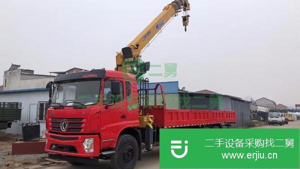 江蘇出售二手東風(fēng)暢行后八輪隨車吊