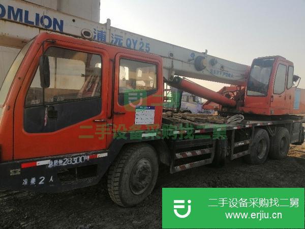 天津出售二手浦沅吊車