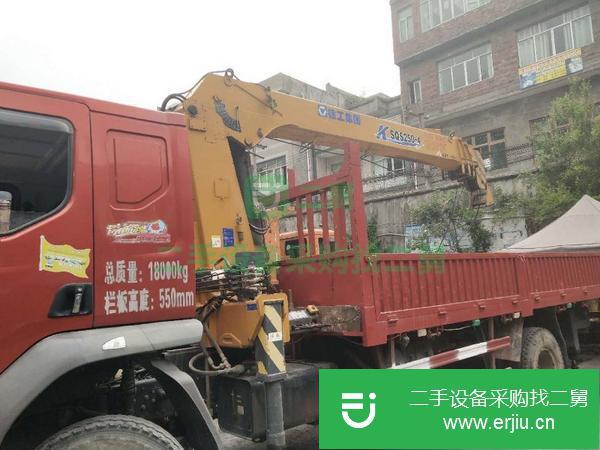 遼寧出售二手十噸隨車吊