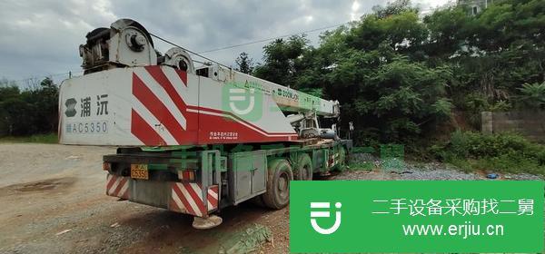 廣西出售二手25噸中聯(lián)吊車5節(jié)臂