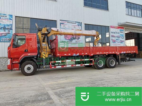 四川出售二手柳汽乘龍12噸隨車吊