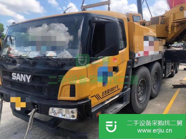 山東出售二手三一80噸吊車