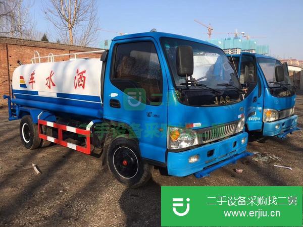山西出售二手五噸灑水車