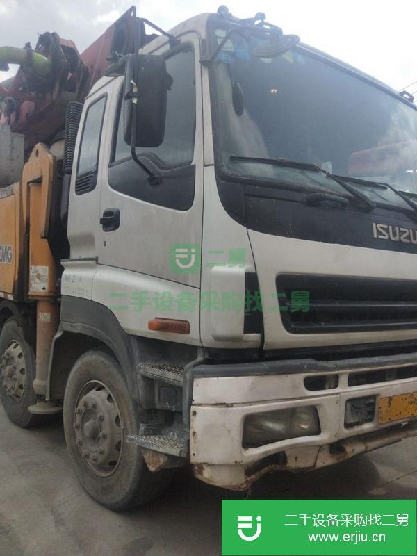江蘇出售二手徐工52米泵車