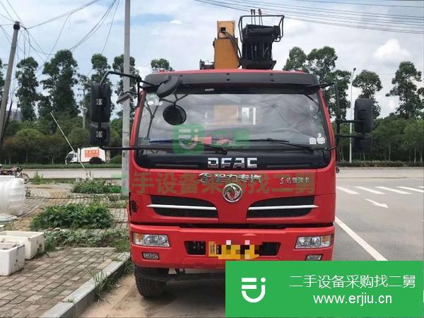 河北出售二手東風6.3噸隨車吊國五