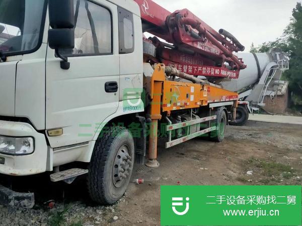 河北出售二手科尼樂34米泵車
