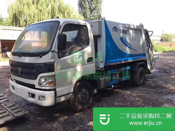 浙江出售二手歐馬可六方垃圾壓縮車