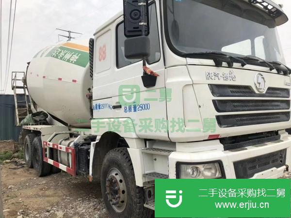 青海出售二手德龍大14立方攪拌車(chē)