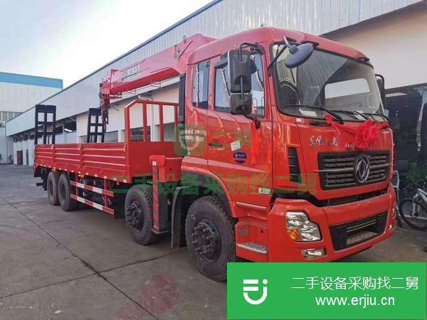 青海出售二手東風天龍16噸隨車吊