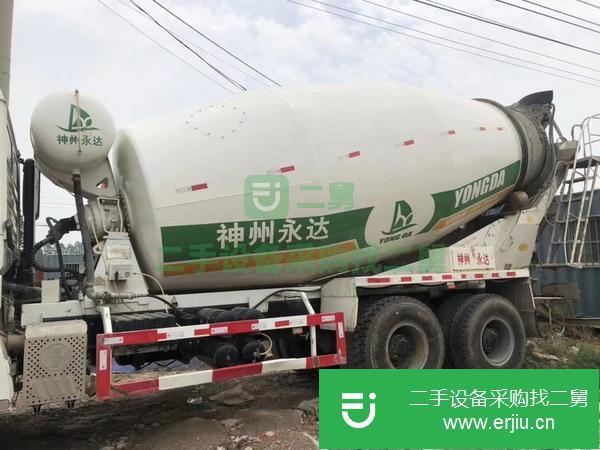 青海出售二手德龍大14立方攪拌車(chē)