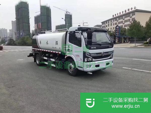 湖北出售二手藍牌5方灑水車