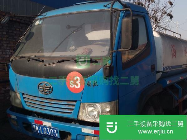 山西出售二手躍進灑水車8噸