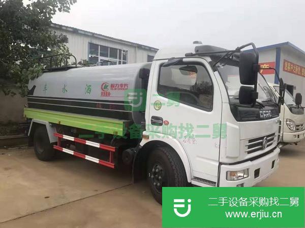 湖北出售二手東風多利卡8噸灑水車