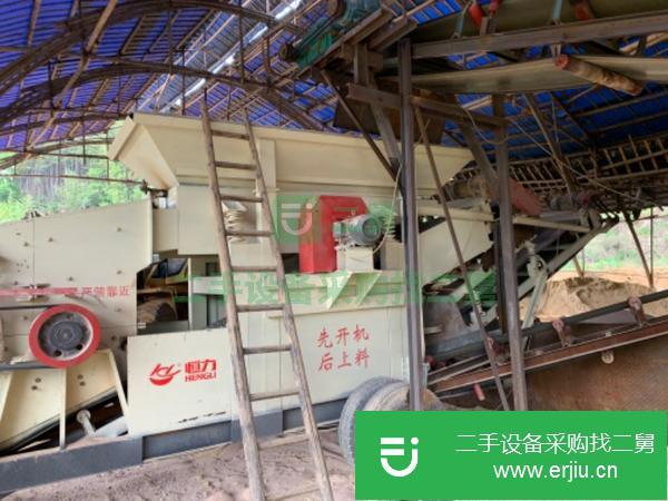 湖南出售二手移動制砂機