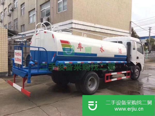 湖北出售二手東風(fēng)多利卡8方灑水車