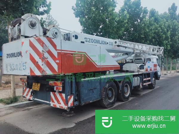 河南出售二手中聯25噸五節臂吊車