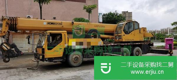 山東出售二手徐工吊車