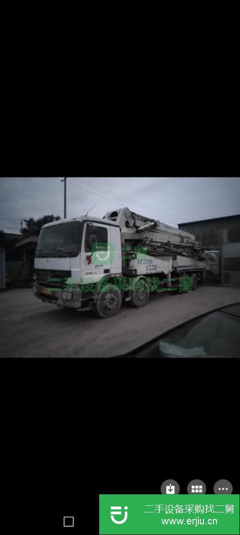 山東出售二手中聯(lián)47米泵車