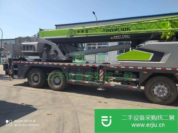 河北出售二手18年中聯吊車 國五排放