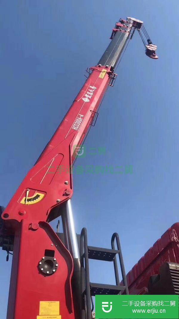 湖北出售二手天馬12噸隨車吊