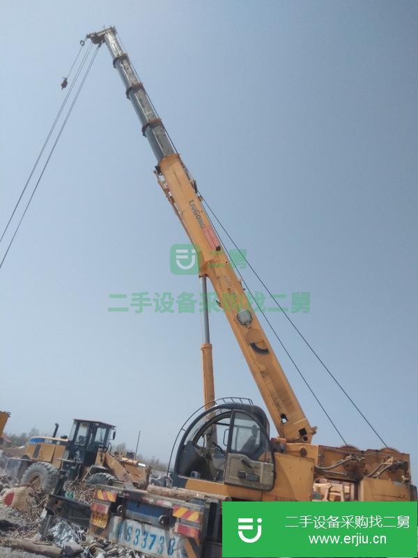 山東出售二手柳工25噸5節臂汽車吊