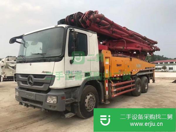 湖南出售二手46米奔馳三一泵車