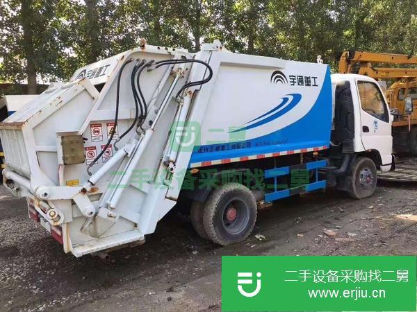 浙江出售二手歐馬可六方垃圾壓縮車