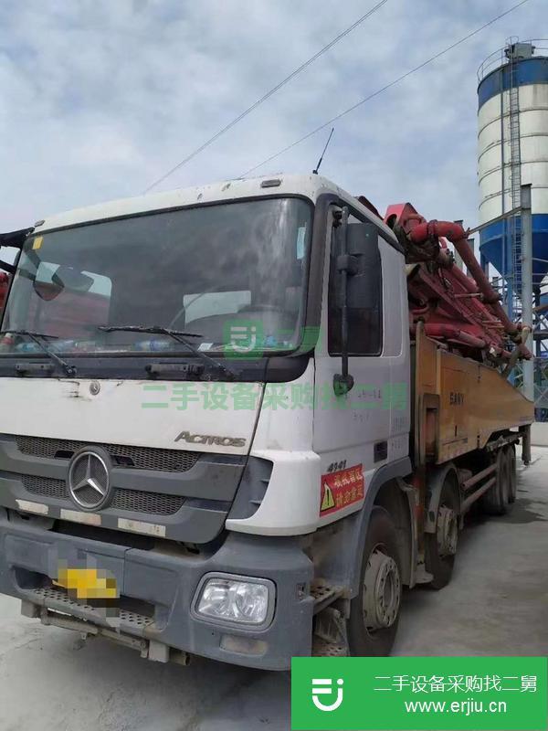 河北出售二手三一52米泵車