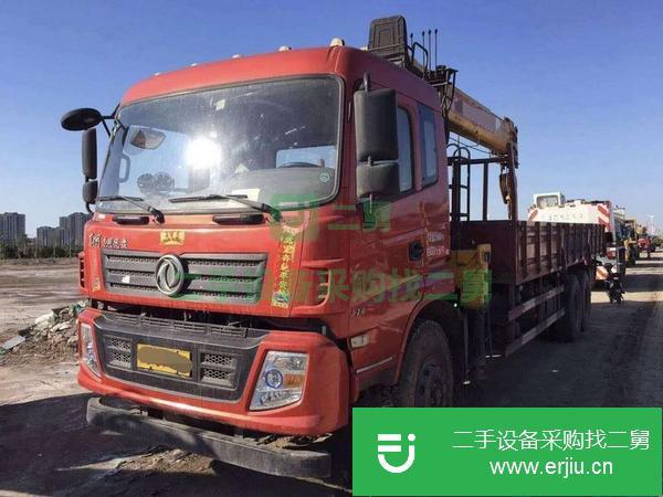 湖北出售二手騰宇12噸隨車吊