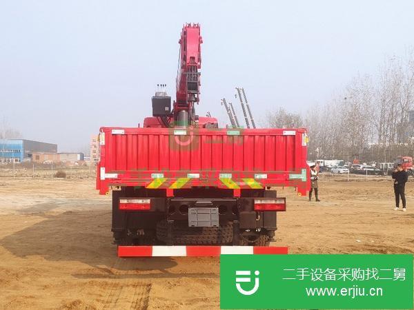 河南出售二手東風前四后八16噸隨車吊