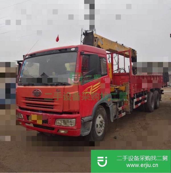 遼寧出售二手牡丹江10噸隨車吊