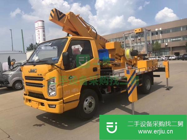 河北出售藍牌直壁高空作業工程車