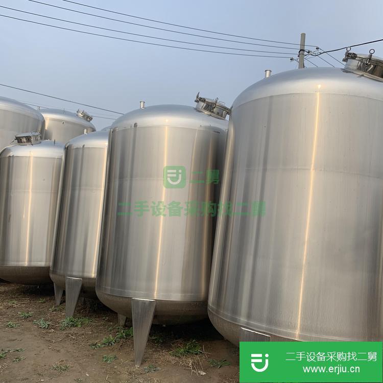 山東出售二手不銹鋼儲罐