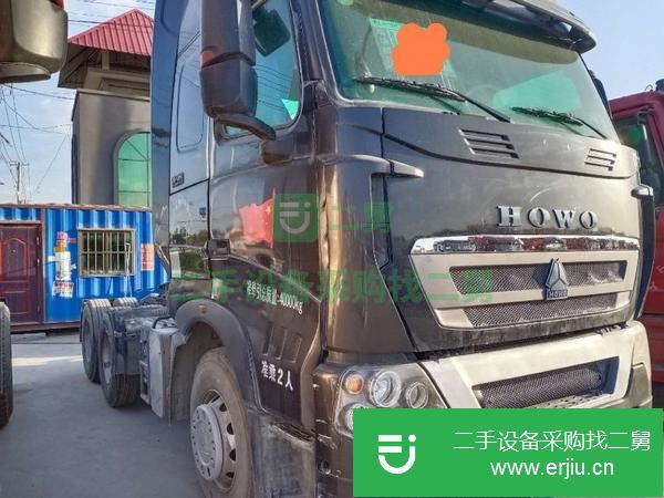 山東出售二手豪沃T7牽引車國五