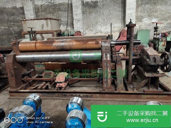 山東出售二手經濟型閑置W11-16*2000機械自動卷板機