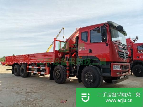 重慶出售二手東風(fēng)25噸折臂隨車吊