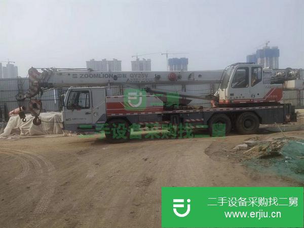 河北出售二手中聯25v吊車