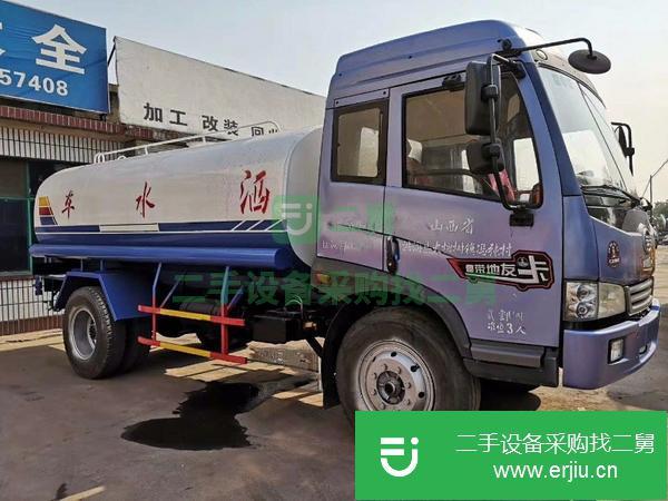 山西出售二手8噸灑水車