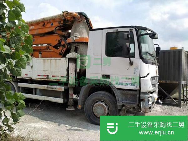 貴州出售二手38米泵車