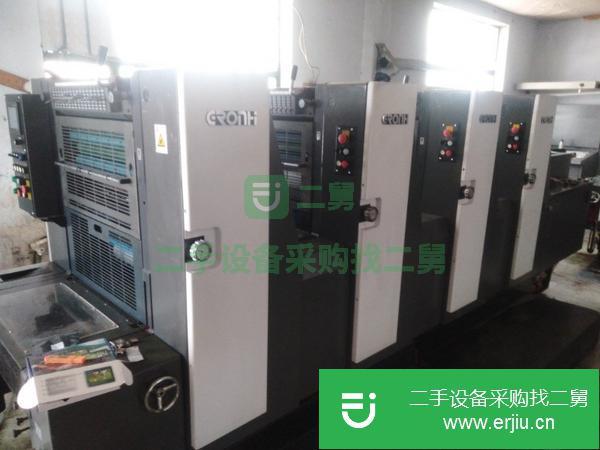 山東出售二手冠華564四色印刷機