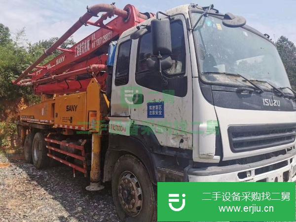 湖南出售二手三一37米泵車