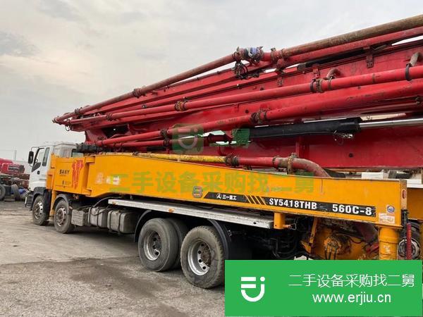 江蘇出售二手五十鈴56米泵車