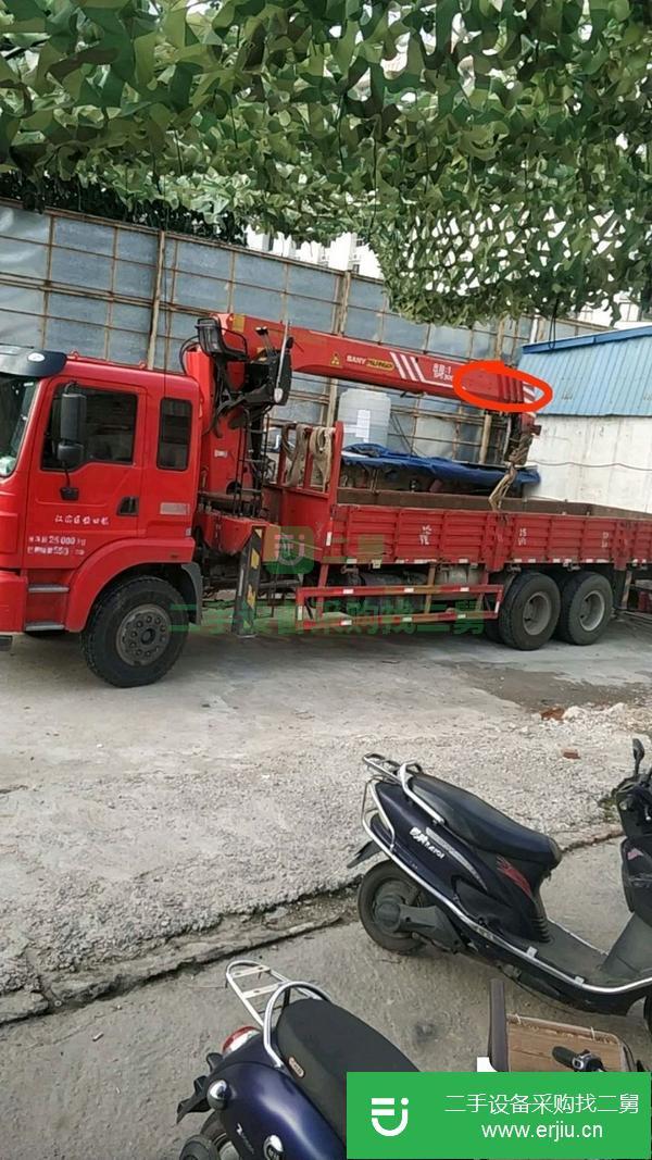 廣東出售二手后八輪12噸隨車吊